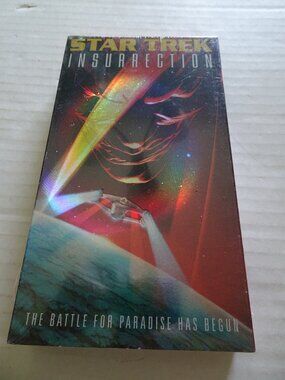 Star Trek Insurrection - VHS Tape - 1998 with Patrick Stewart & Levar Burton-New